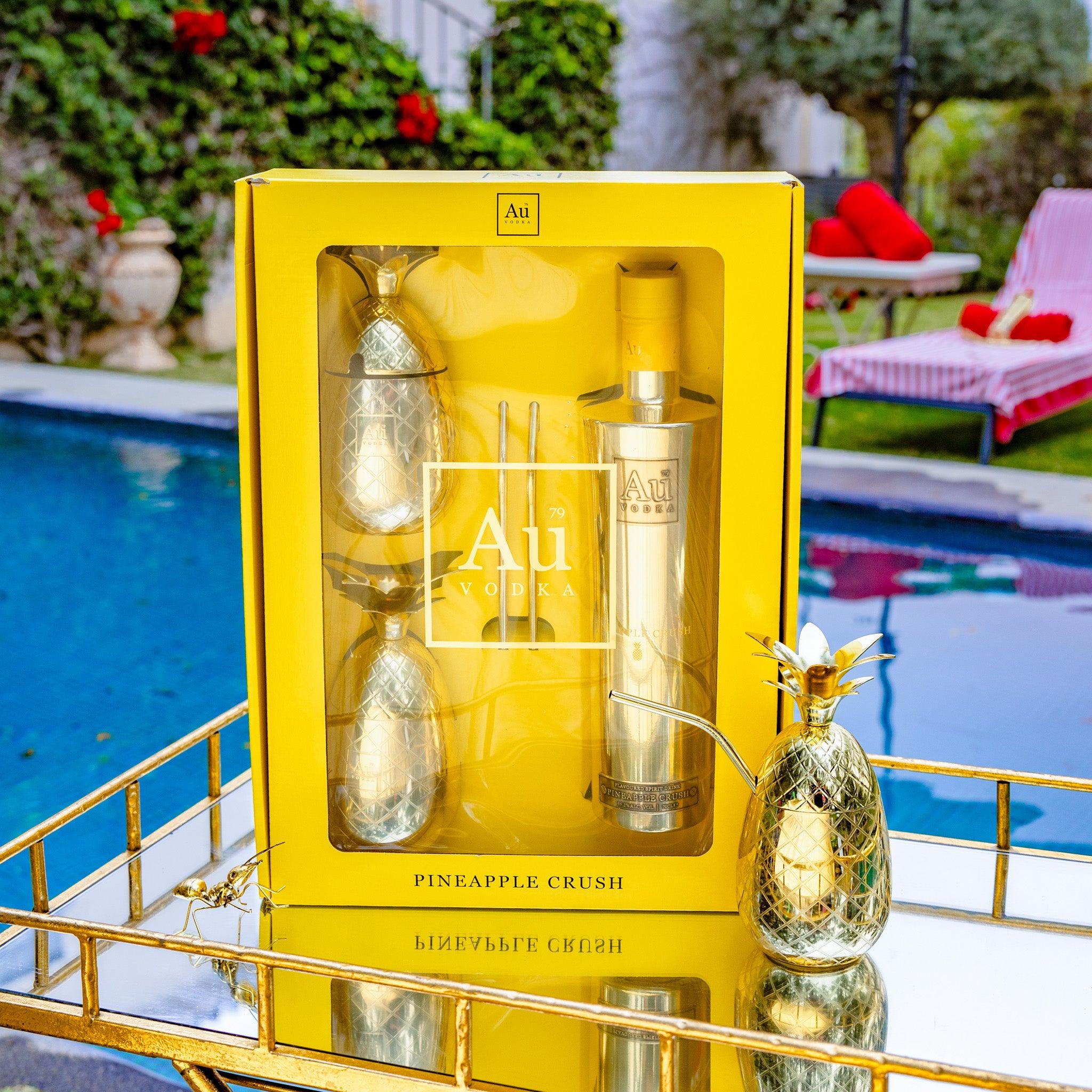 Pineapple Crush Vodka Gift set Au Vodka