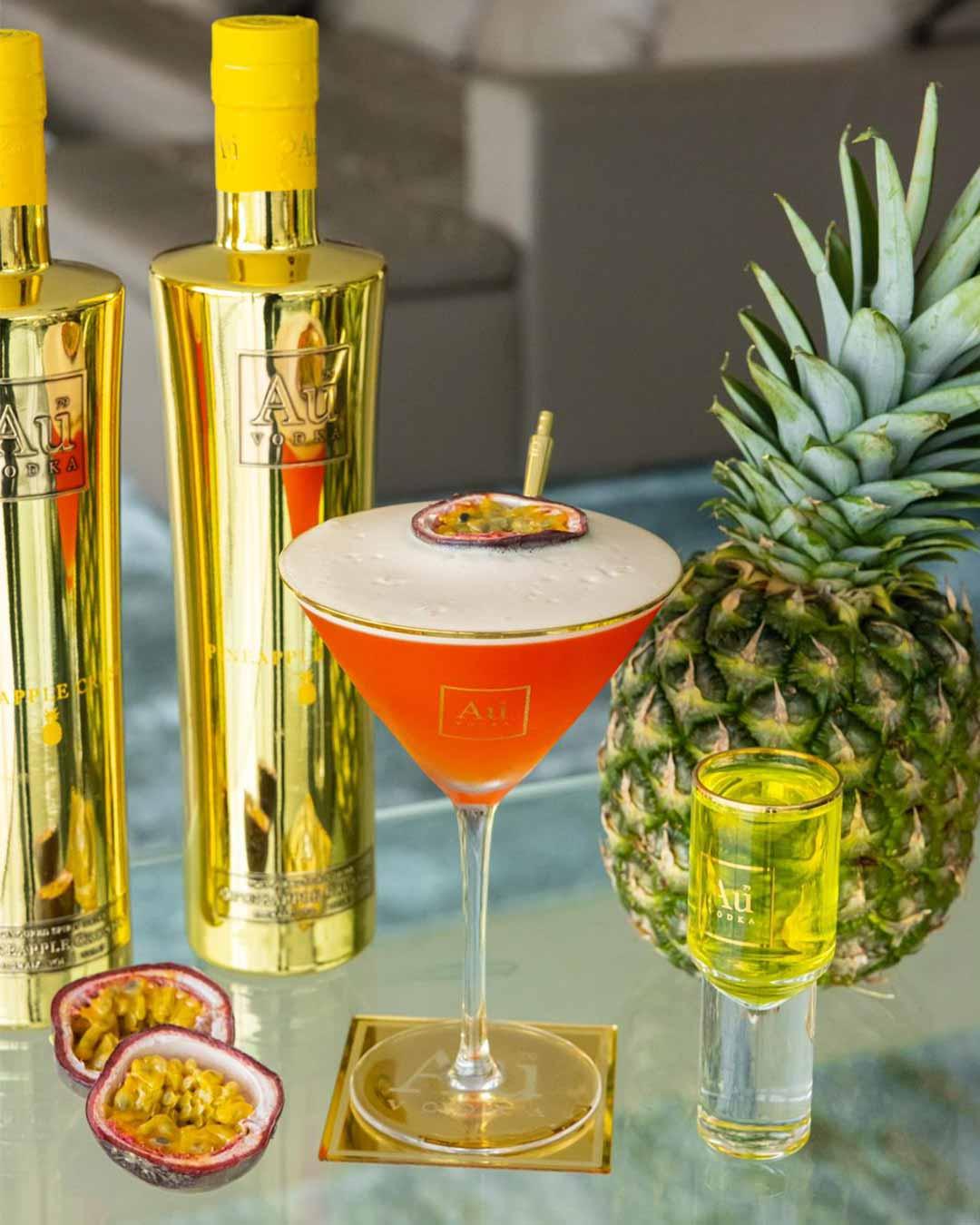 Pineapple Pornstar Martini - Au Vodka