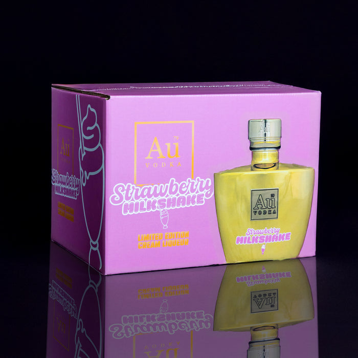 Au Vodka Strawberry Milkshake 70cl - Case of 6