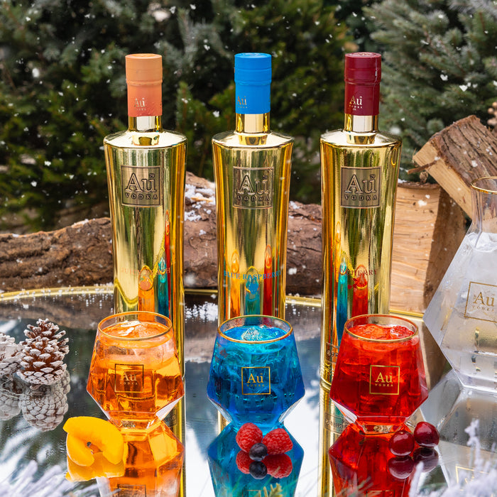 Au Vodka Red Cherry Trio - 3 Bottles