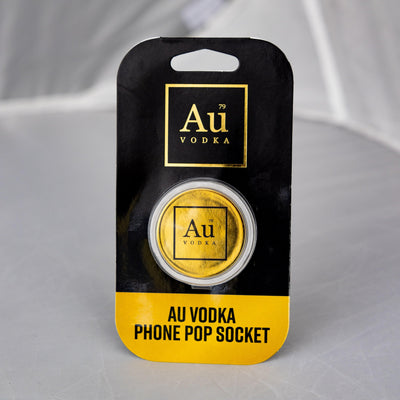 Au Gold Phone Pop Grip