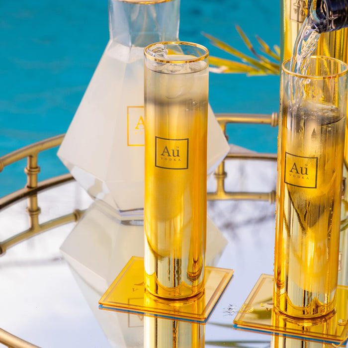 Au Gold Highrise Glass