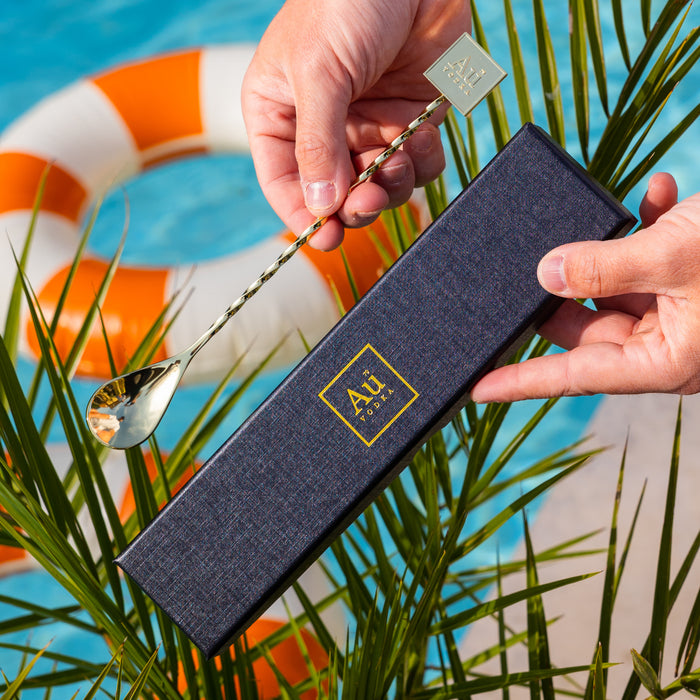 Au Gold Stirring Spoon