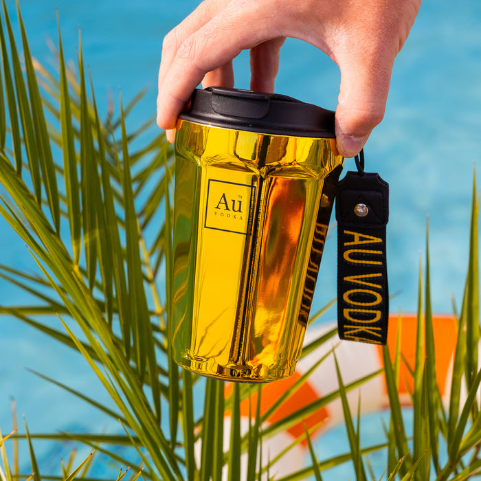Au Gold Thermal Coffee Cup