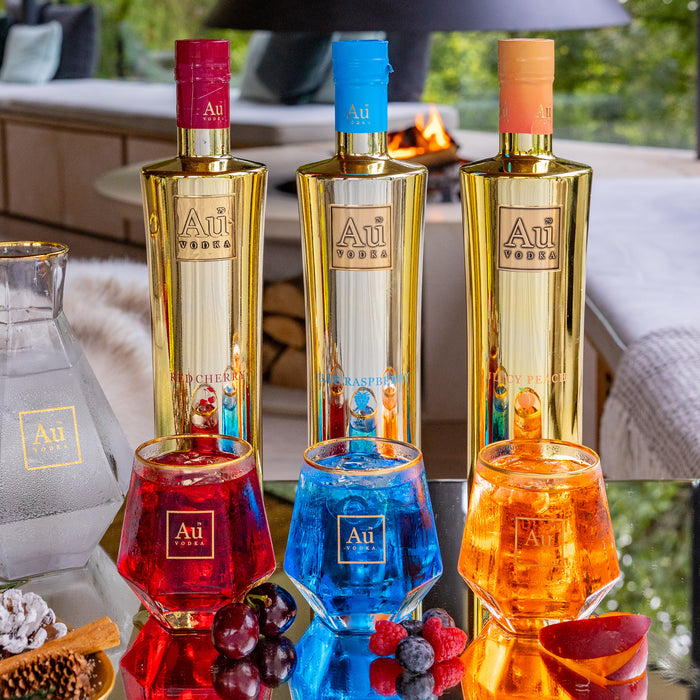 Au Vodka Red Cherry Trio - 3 Bottles