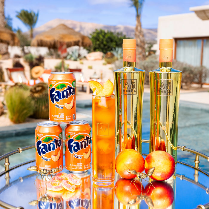 Au Vodka Juicy Peach 70cl