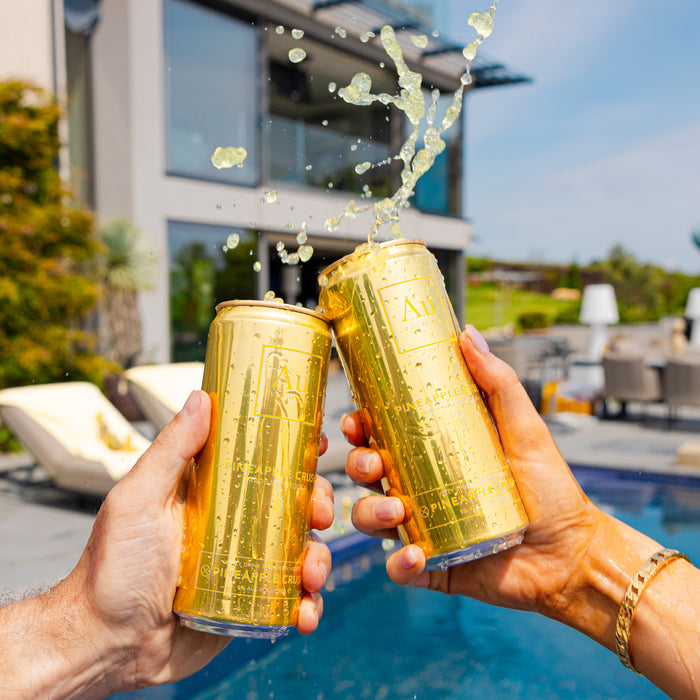 Au Vodka Pineapple Crush Pre-Mixed Cans - 12 Pack