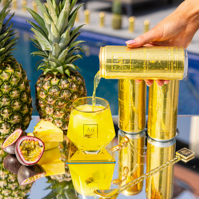 Au Vodka Pineapple Crush Pre-Mixed Cans - 12 Pack