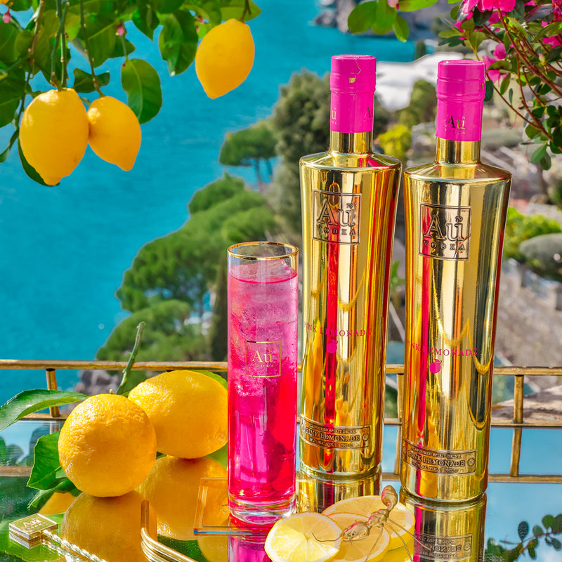 Au Vodka Pink Lemonade 70cl