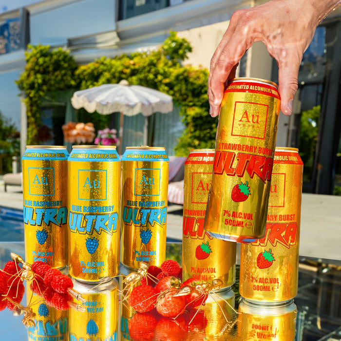 Au Vodka Ultra Cans - Mixed 24 Pack