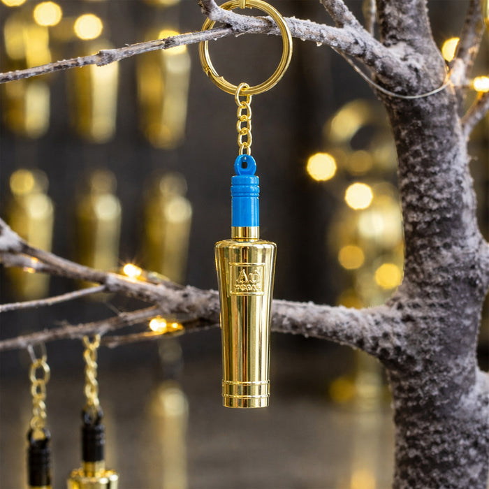 Au Blue Raspberry Keyring