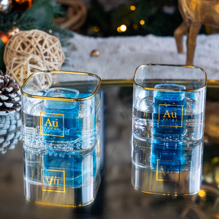 Au Vodka Bomb Glass