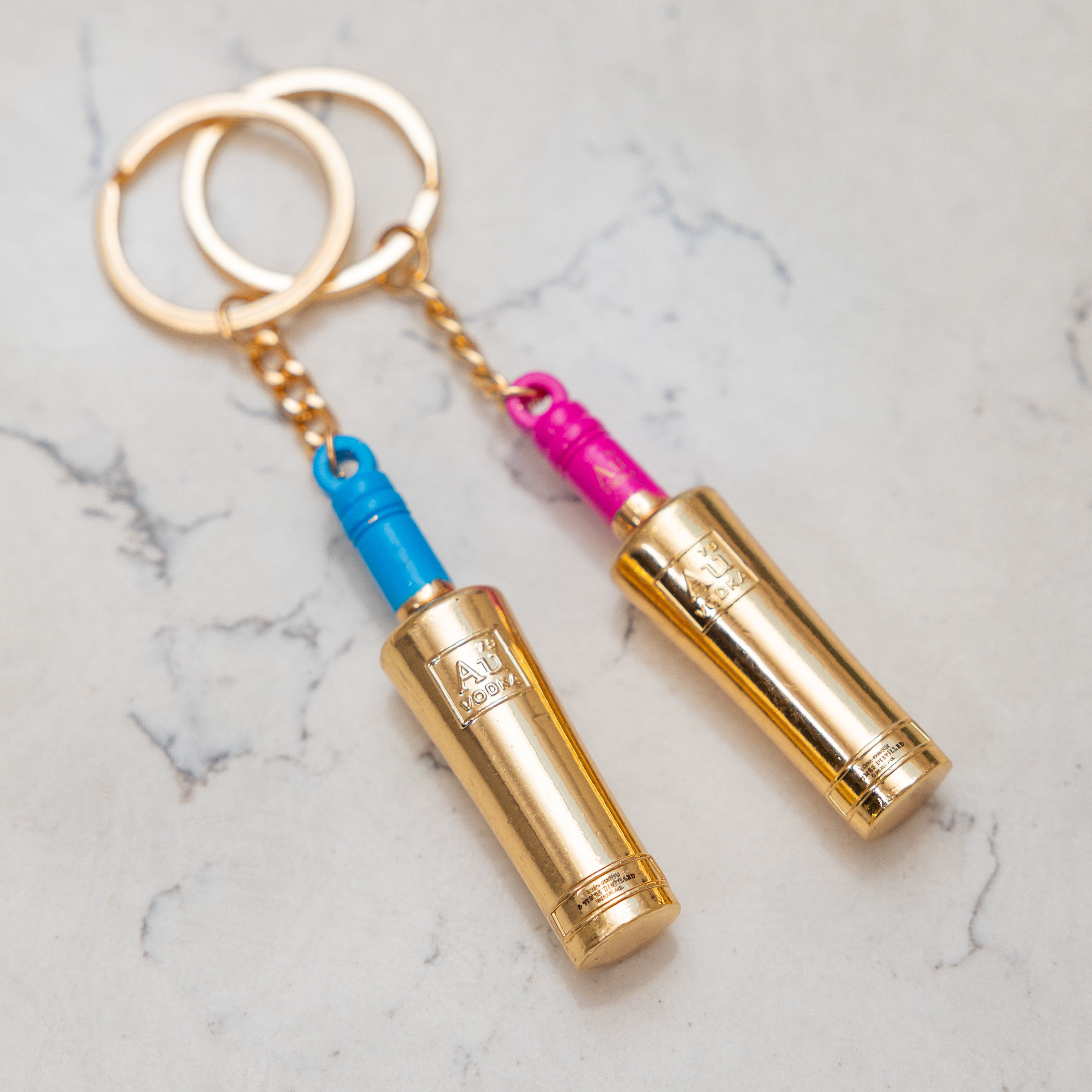 Bottle Keyring - Au Vodka