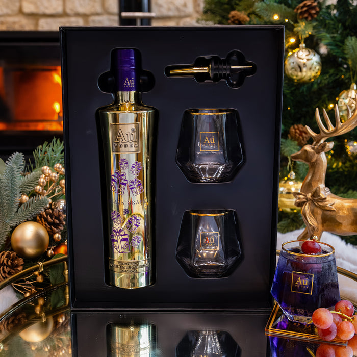 Au Vodka Christmas Edition Gift Pack