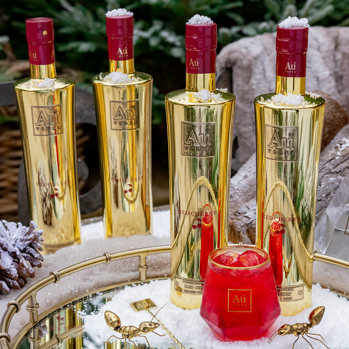 Au Vodka Red Cherry 70cl