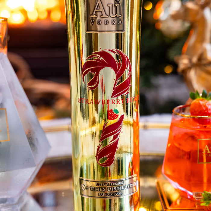 Au Vodka Christmas Edition Strawberry Burst 70cl