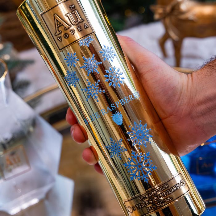 Au Vodka Christmas Edition Blue Raspberry 70cl