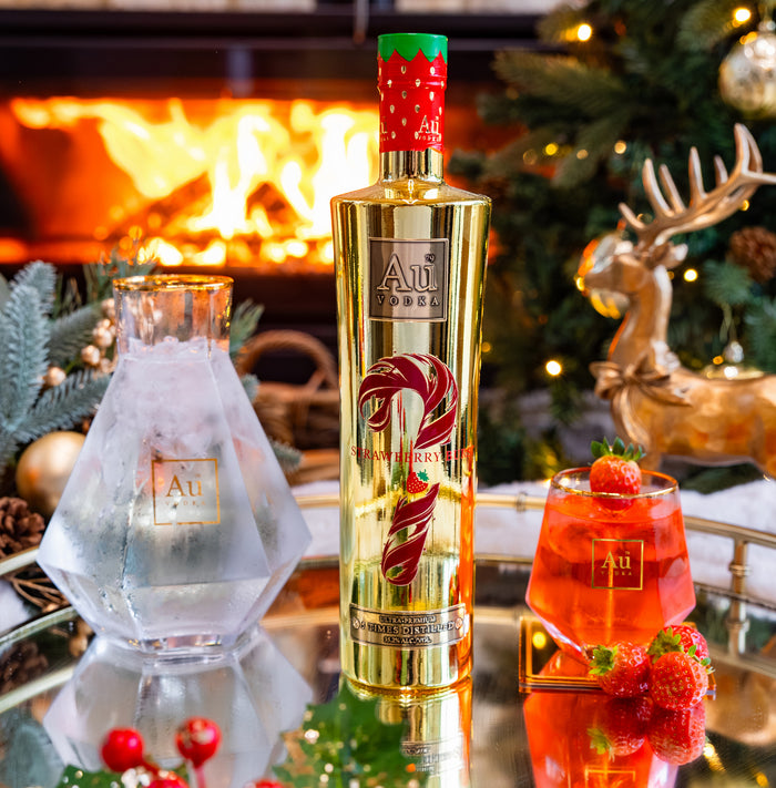 Au Vodka Christmas Edition Strawberry Burst 70cl