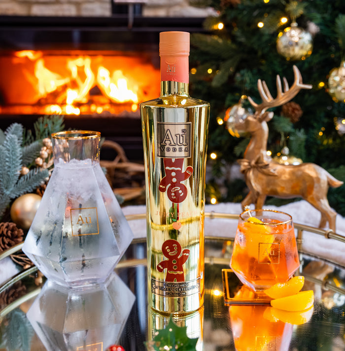 Au Vodka Christmas Edition Juicy Peach 70cl