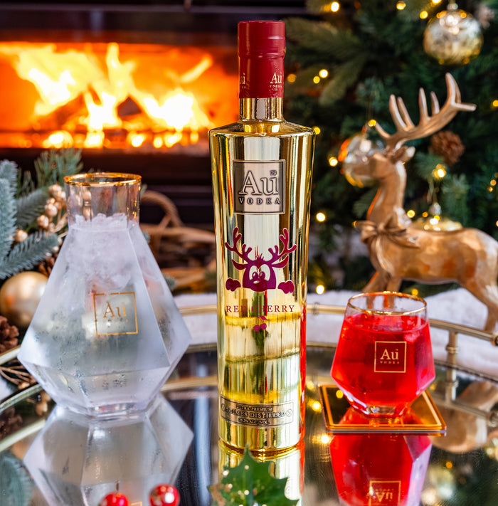 Au Vodka Christmas Edition Red Cherry 70cl