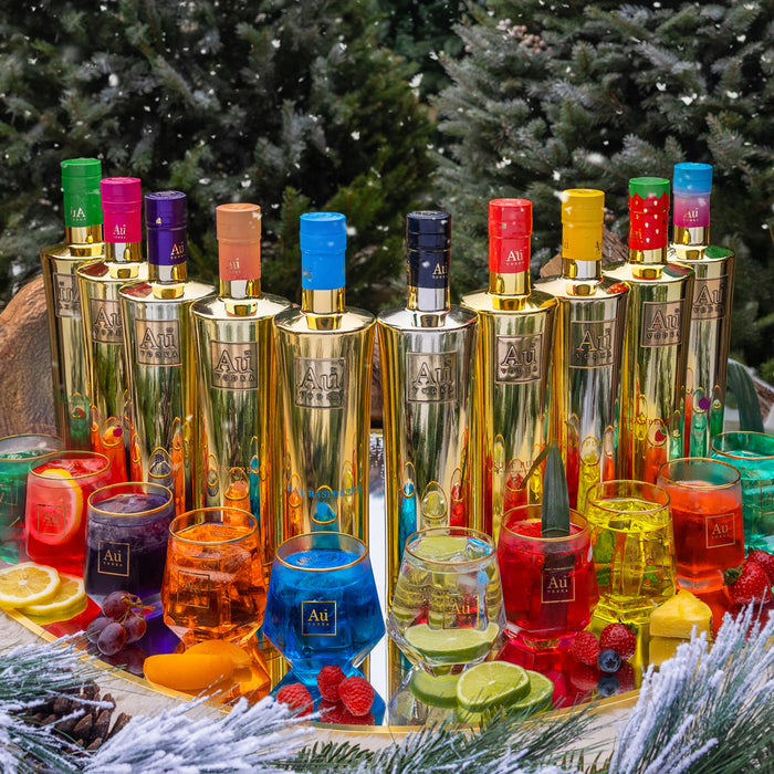 Au Vodka Full Bottle Collection - 10 Bottles