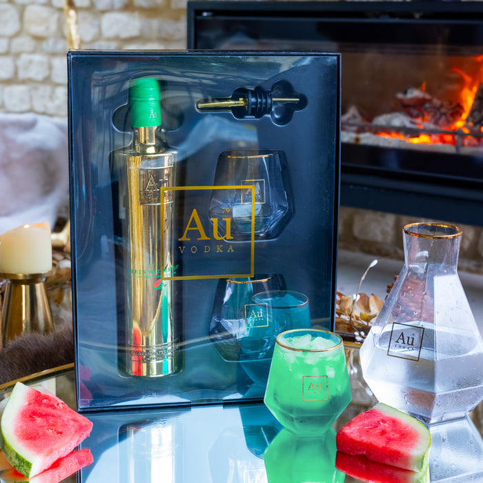 Au Vodka Giftpack Green Watermelon