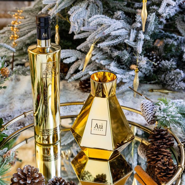 Au Gold Decanter Bundle - Au Vodka