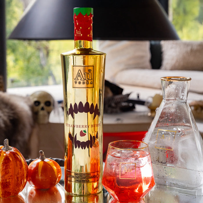 Au Vodka Limited Edition Halloween Strawberry Burst 70cl