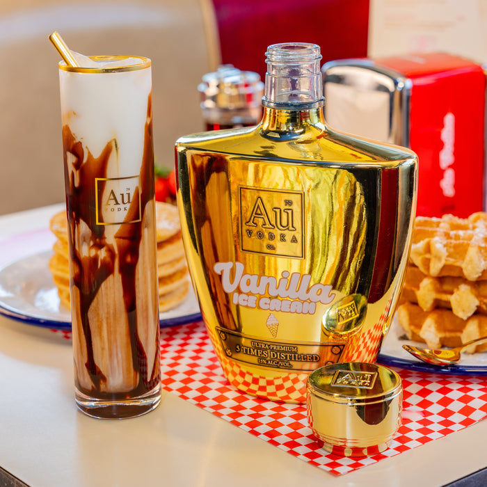 Au Vodka Vanilla Ice Cream 70cl