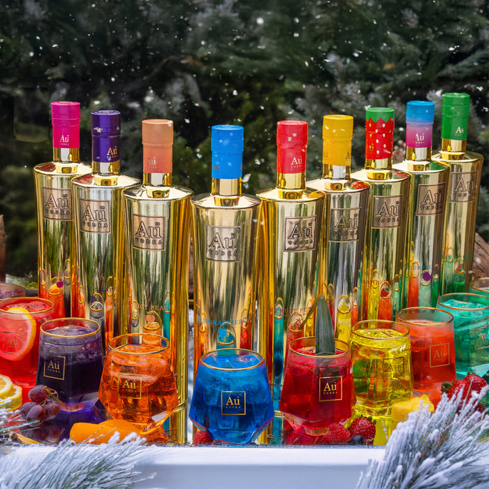 Au Vodka Flavour Collection - 9 Bottle