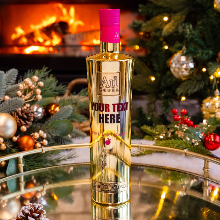 Engraved Au Vodka Pink Lemonade 70cl
