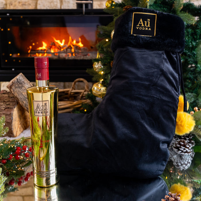 Any Au Vodka 70cl & Luxury Christmas Stocking