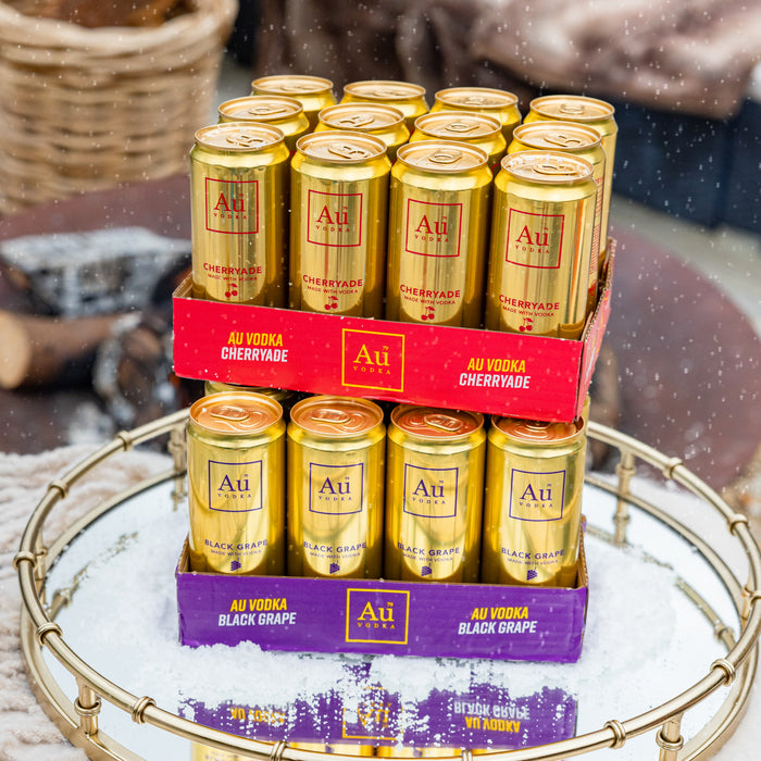 Au Vodka Pre-Mixed Cans - 24 Pack