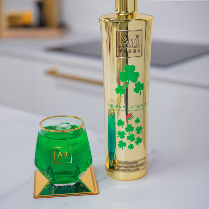 Au Vodka Green Watermelon St. Patrick's Edition 70cl