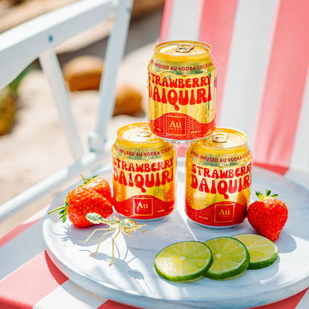 Strawberry Daiquiri Cocktail Cans 12 Pack