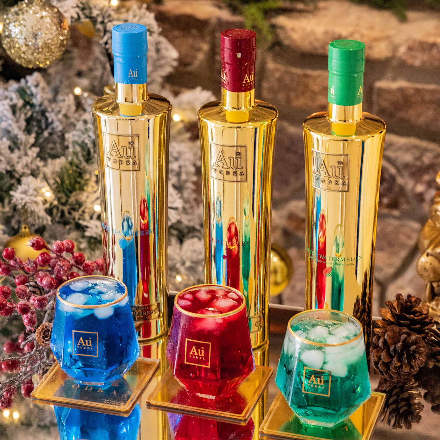 Au Vodka Christmas Collection