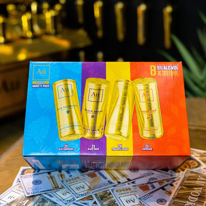 Au Vodka Pre-Mixed Can Multi-Pack - Au Vodka