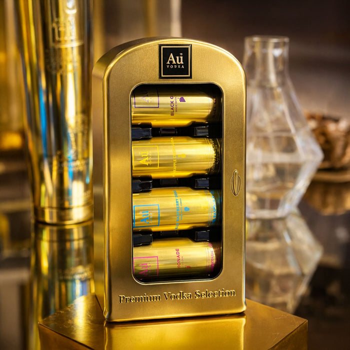 Au Vodka Pre-Mixed Gift Set - 4 Pack