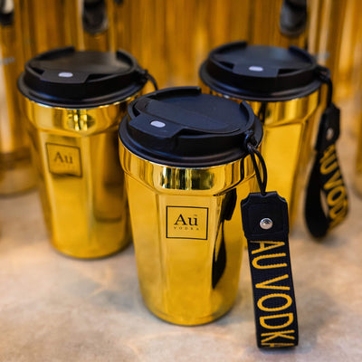 Au Gold Thermal Coffee Cup
