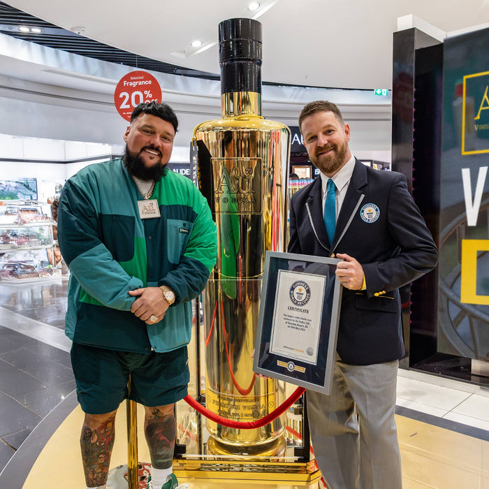 World's Largest Vodka Bottle - Au Vodka - Au Vodka