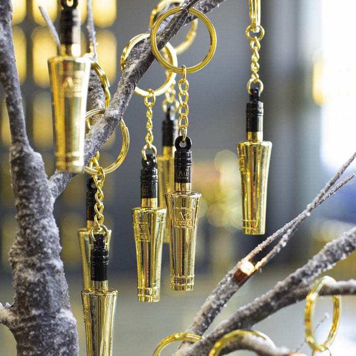AU 3D Gold Keyring - Au Vodka