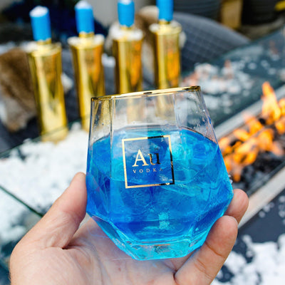 Au Vodka Blue Raspberry Flavour - Au Vodka