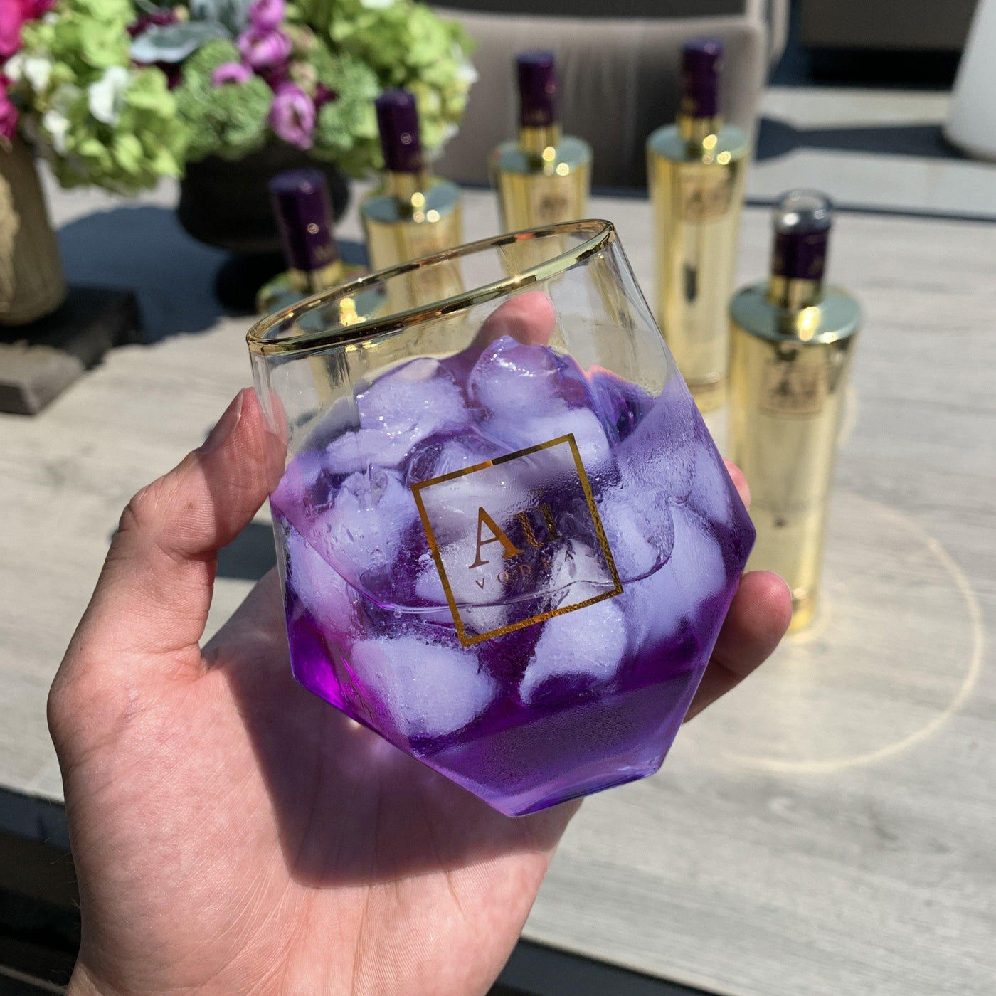 Au diamond glass Clearance