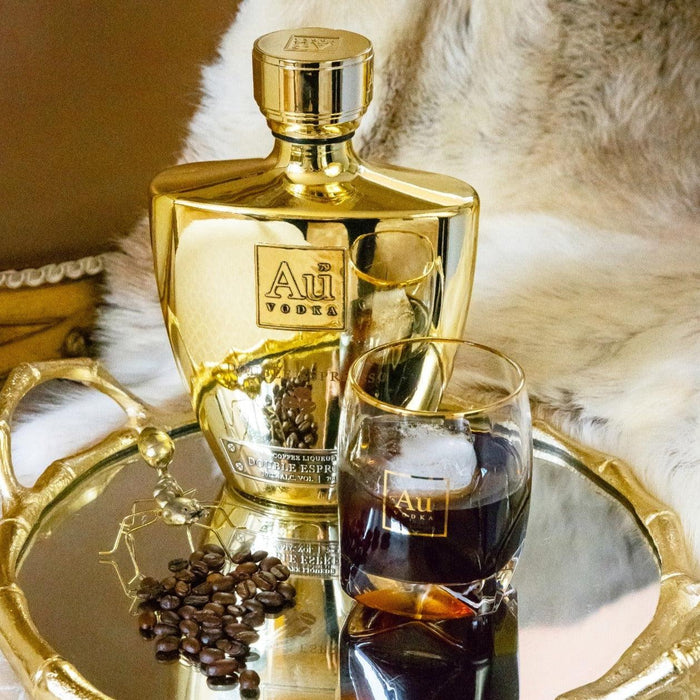 Au Vodka Double Espresso Coffee Liqueur 70cl - Au Vodka