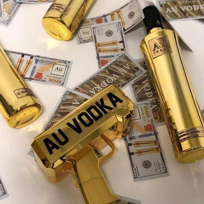 Au Gold Gang Money Gun - Au Vodka