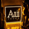 Au Logo LED Sign - Au Vodka