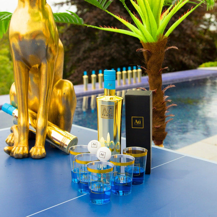 Au Vodka Pong Game Set - Au Vodka
