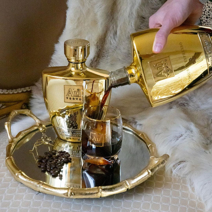 Au Vodka Double Espresso Coffee Liqueur 70cl - Au Vodka